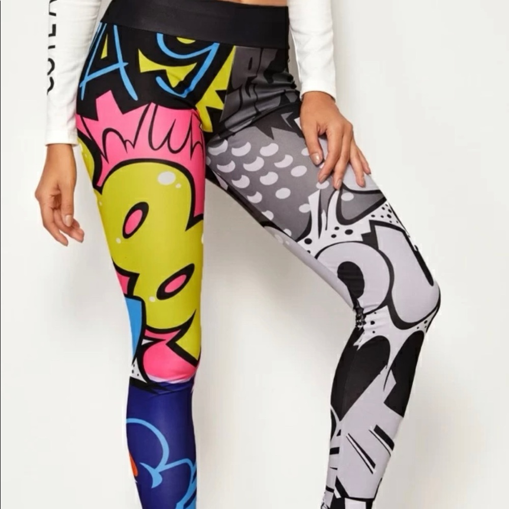 Comic Book Leggings
